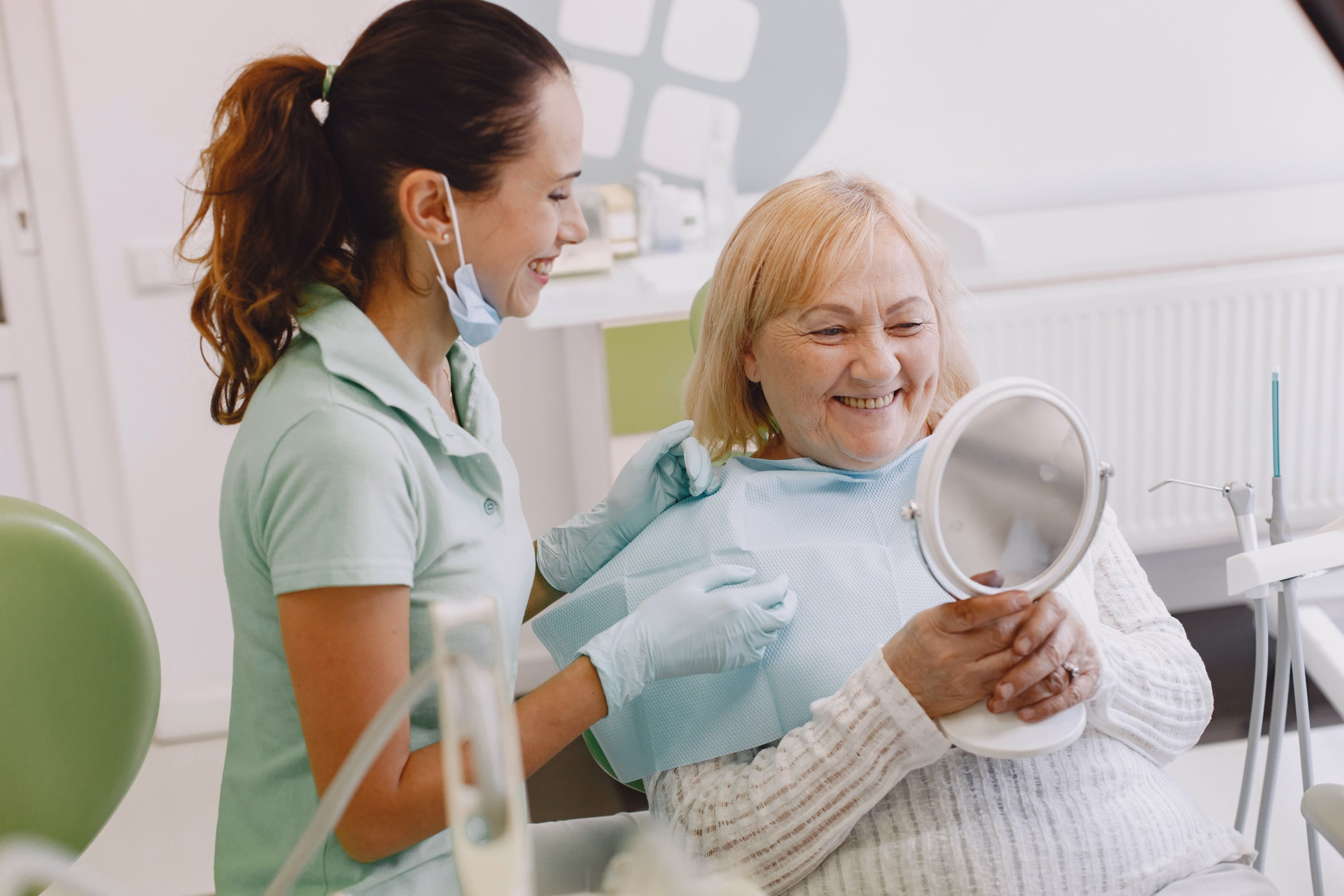 Dental Patient Smiling